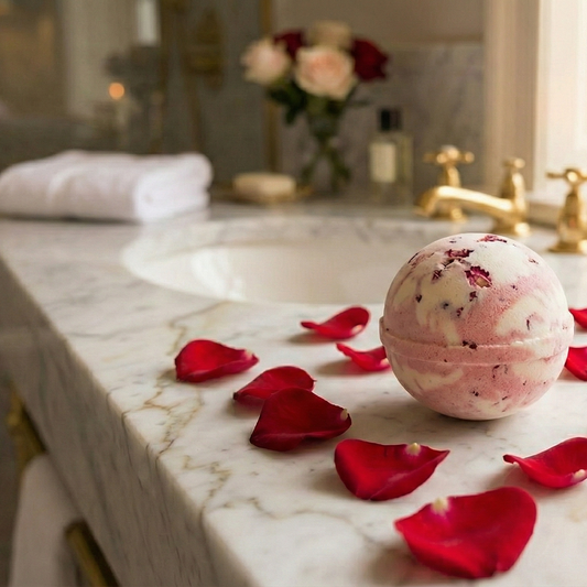 Give Me Roses – Luxury Rose Bath Bomb with Foaming Fizz