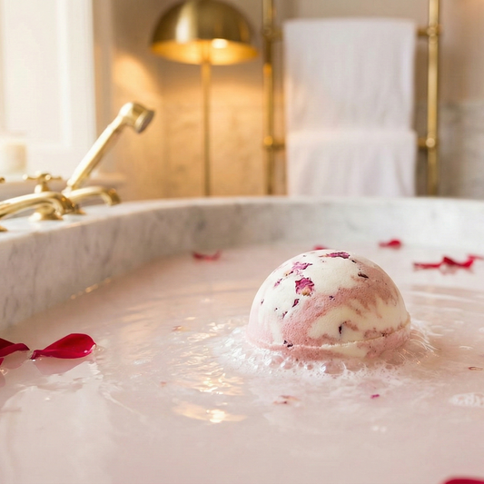 Give Me Roses – Luxury Rose Bath Bomb with Foaming Fizz