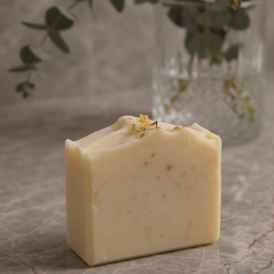 Naked Nurture – Soothing Oatmeal & Calendula Soap for Sensitive Skin