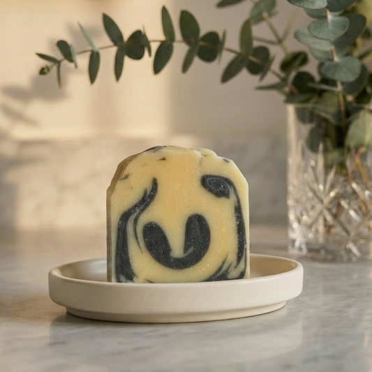 Fireside Cleanse – Herbal Detox Soap with Charcoal, Rosemary & Eucalyptus